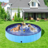 Foldable Pet Pool for Garden Yard, 4XL, Blue