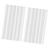 Shower Curtain Liner, 8G Heavy-Duty PEVA Shower Liner, 2-Pack Waterproof Plastic Liners with 3 Magnets and 12 Rust-Resistant Metal Grommet