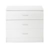 Wood Simple 3-Drawer Dresser White