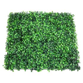 Artificial Boxwood Panel UV 24pcs Boxwood Hedge Wall Panels Artificial Grass Backdrop Wall 20" X 20" 4 cm Green Grass Wall Fake Hedge for Decor Priv