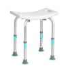 Shower Chair, Adjustable Height Shower Stool with Built-in Handles, Shower Seat for Inside Shower or Tub