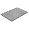 Japanese Tatami Mat, Full Size Foldable Japanese Tatami Mattress, Futon Mattress with Storage Bag & Fastener, 9-Layer Floor Mat for Sleeping