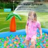 Inflatable Pool, 95 x 75 x 40in Rectangular Swimming Pool for Toddlers, Kids, Family, Above Ground, Backyard, Outdoor