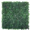 Artificial Boxwood Panel UV 24pcs Boxwood Hedge Wall Panels Artificial Grass Backdrop Wall 20" X 20" 4 cm Green Grass Wall Fake Hedge for Decor Priv