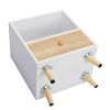 2 of Bedside Cupboard with 1 Drawer and Short Legs;  End Table with Storing Shelf;  Indoors XH