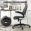 Office Chair Base Replacement, 28", 2500 lbs Static Load Capacity, Heavy Duty Universal Computer Desk Chair Stool Base Part with Reinforced Metal Legs