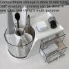 Rotating Cosmetic Display Stand â€“ 360Â° Spinning Design with Multi-Layer Storage for Makeup, Jewelry & Stationery