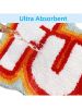 Color Rug For Bedroom, 2X3" Fluffy Thick Soft Living Room Rugs, Non Slip Absorbent Floor Mat, Cute Washable Microfiber Non-Slip Small Shower Mat