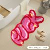 Colorful rugs, super soft thickened fluffy area rugs for living room, soft plush area rugs, plush indoor rugs for bedrooms